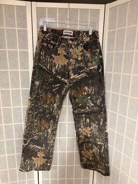 Disclosure Realtree Camo Straight Leg Jeans Size 1/25